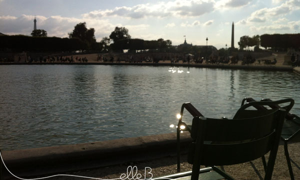 Le jardin des tuileries